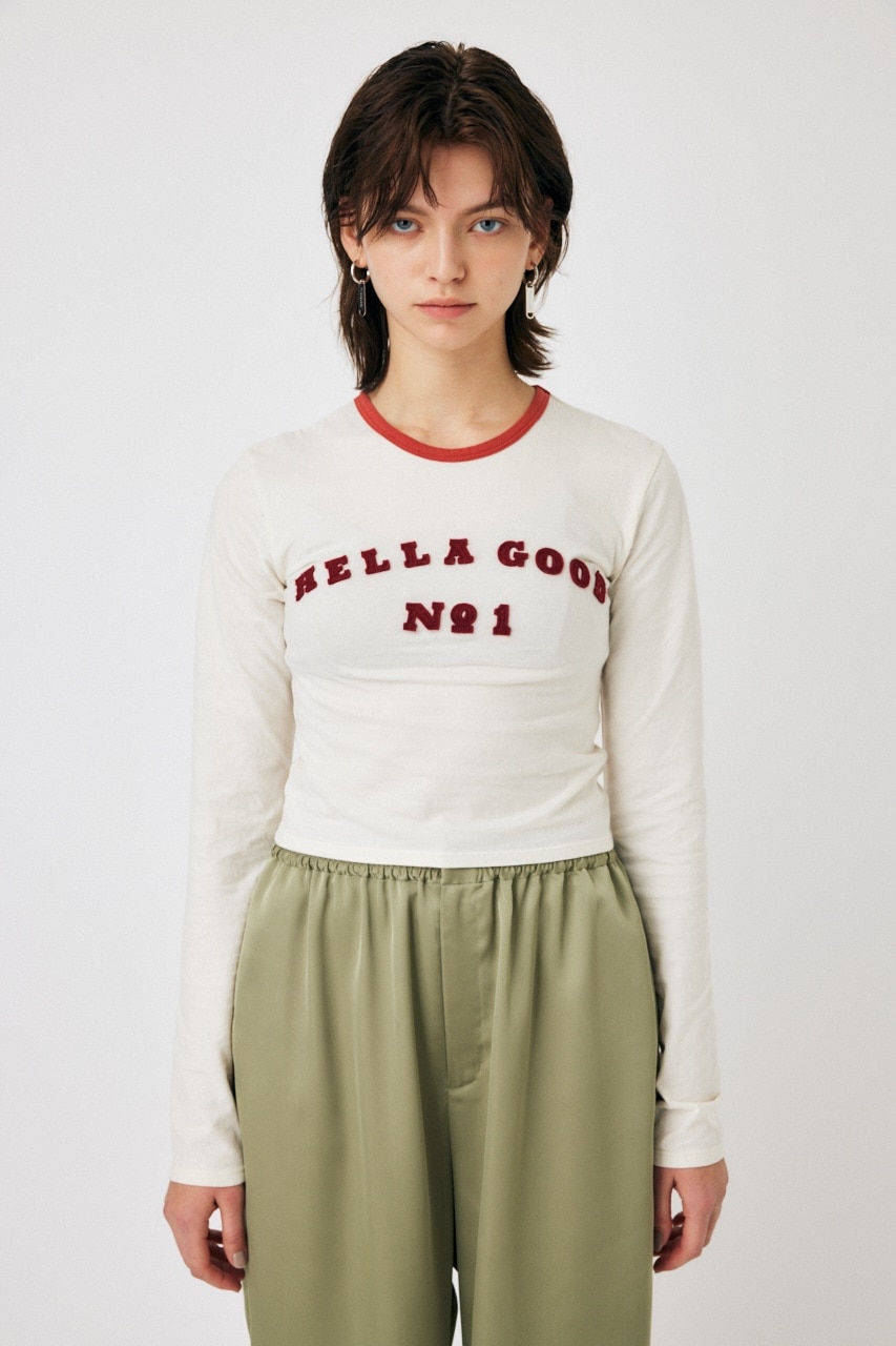 PATCHED LOGO LS Tシャツ|MOUSSY(マウジー)の通販｜アイルミネ