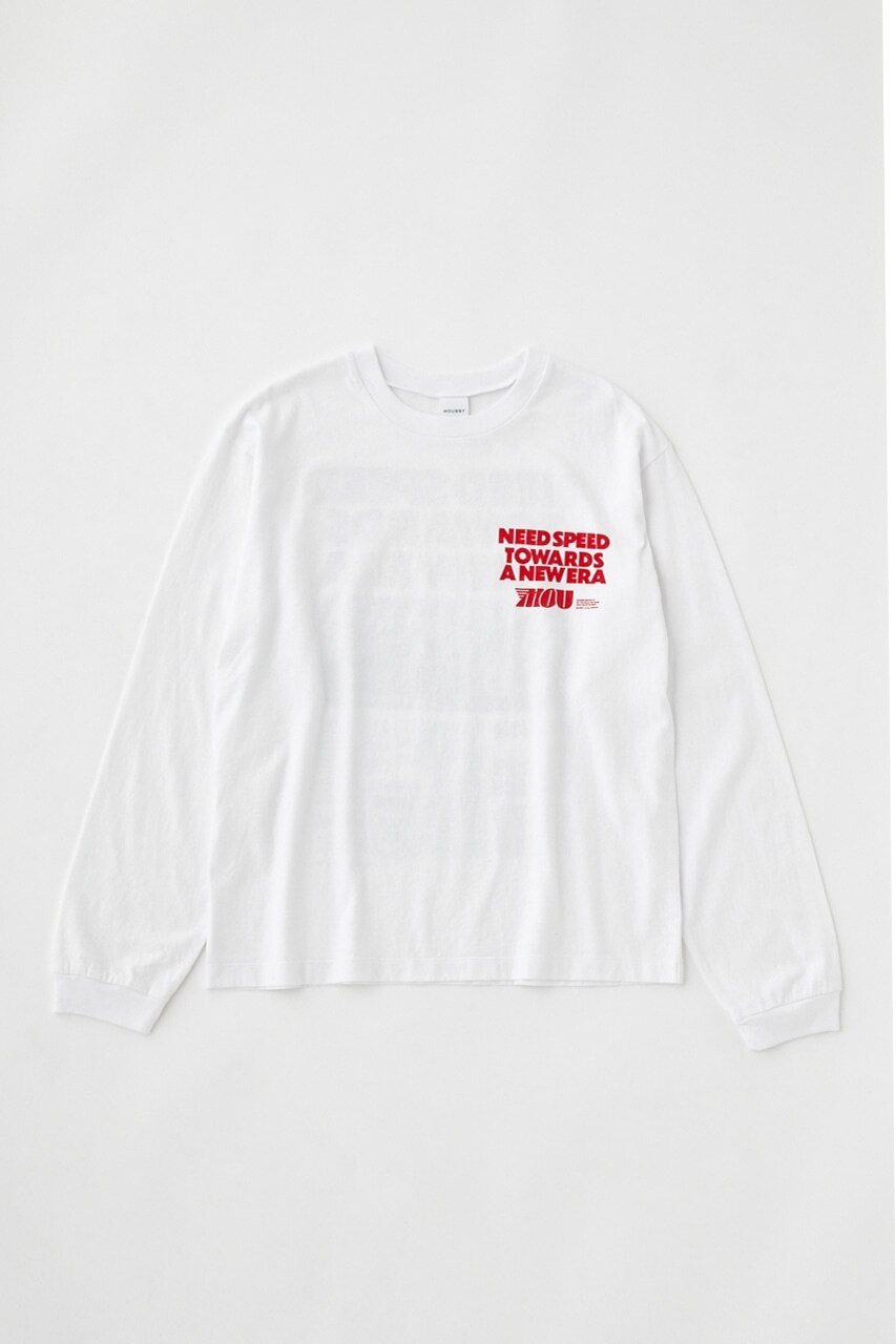 LETTERED LS Tシャツ|MOUSSY(マウジー)の通販｜アイルミネ