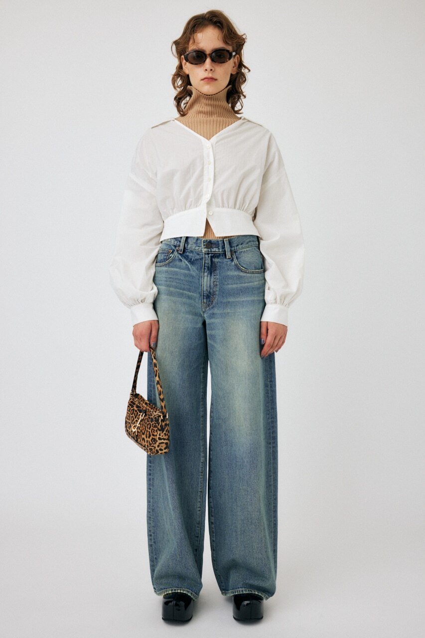 MOUSSY HW COLOR STRETCH むける STRAIGHT