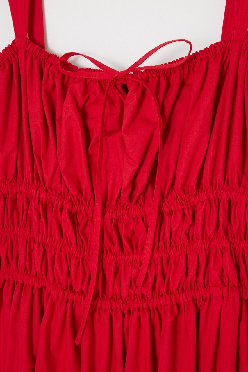 COTTON GATHER CAMI ドレス|MOUSSY(マウジー)の通販｜アイルミネ