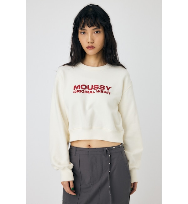 ファッションメンズなら|【マウジー/MOUSSY】 RHINESTONE MOUSSY プルオーバー