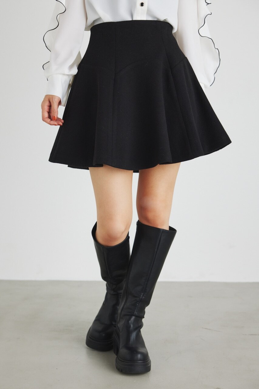 在庫高品質リエンダ コルセットフレアH/W SS-PT ブラック Sサイズ スカート