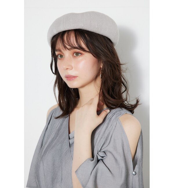 ナチュラルカラーベレー帽|rienda(リエンダ)の通販｜アイルミネ