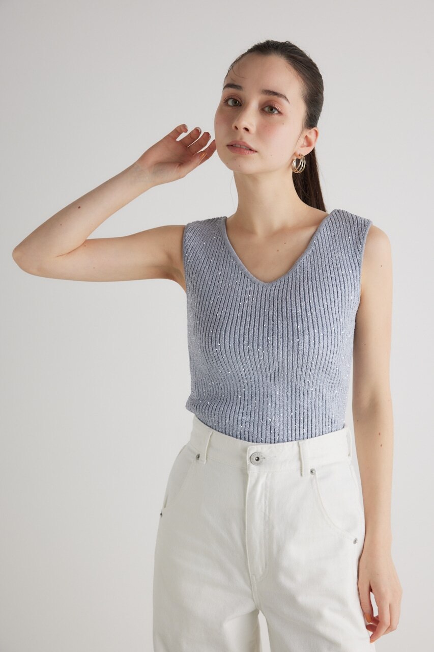 スパンコールVN Knit TOP