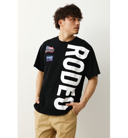 メンズw Big Logo Tシャツ トップス ロデオクラウンズ Rodeo Crowns の通販 アイルミネ