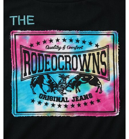 キッズtiedee Patchビッグtシャツ トップス ロデオクラウンズ Rodeo Crowns の通販 アイルミネ