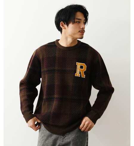 Plaidニット Rodeo Crowns ロデオクラウンズ の通販 アイルミネ