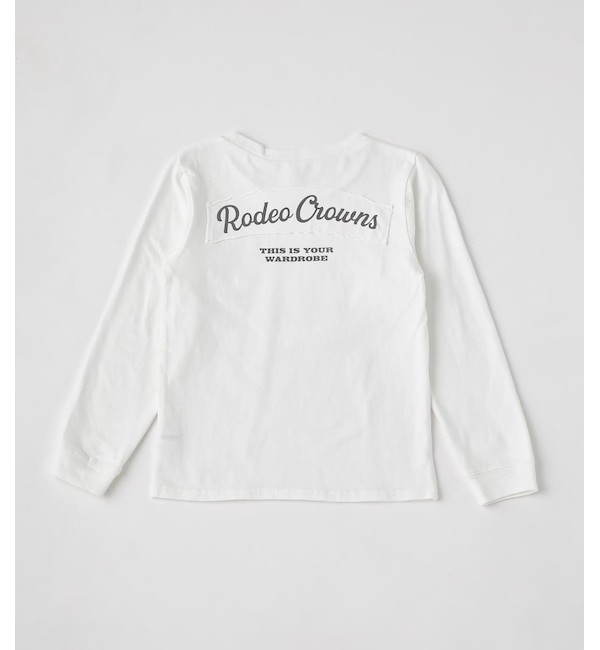 ＜アイルミネ＞【ロデオクラウンズ/RODEO CROWNS】 キッズ CURVE L／S Tシャツ