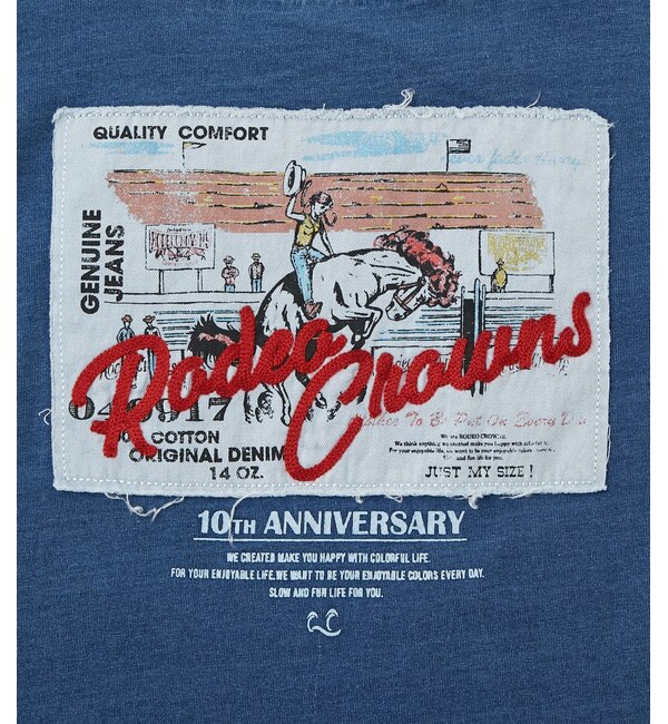 キッズ10th Vintage Tシャツ Rodeo Crowns ロデオクラウンズ の通販 アイルミネ