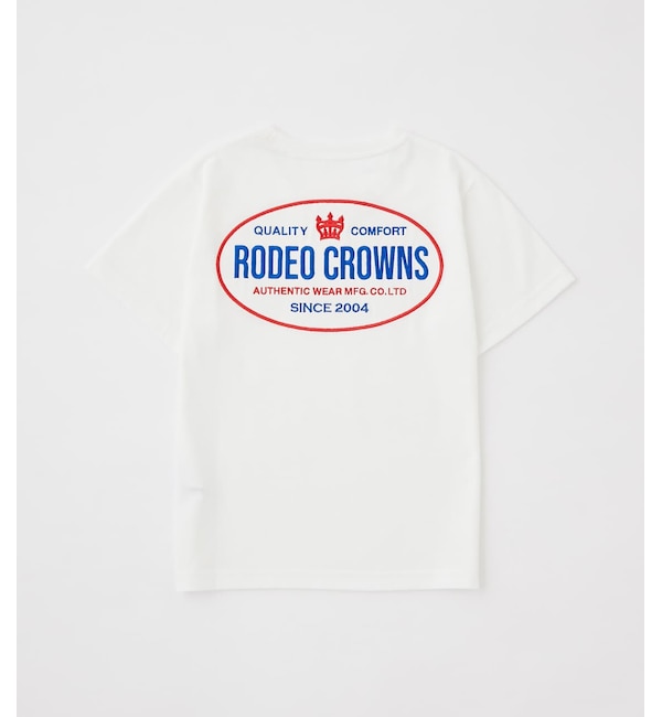 ＜アイルミネ＞【ロデオクラウンズ/RODEO CROWNS】 キッズビッグオーバルパッチTシャツ