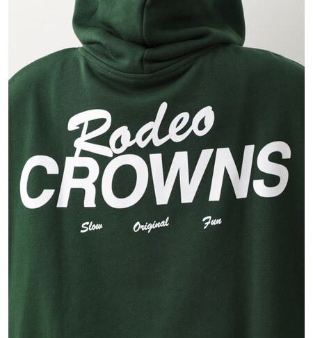 レイヤードロゴパーカー Rodeo Crowns ロデオクラウンズ の通販 アイルミネ