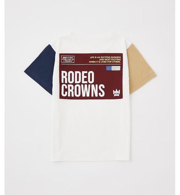＜アイルミネ＞【ロデオクラウンズ/RODEO CROWNS】 キッズクレイジーカラーTシャツ画像