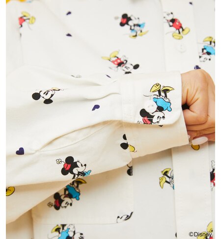 Mickey Minnie パターンシャツ Rodeo Crowns ロデオクラウンズ の通販 アイルミネ
