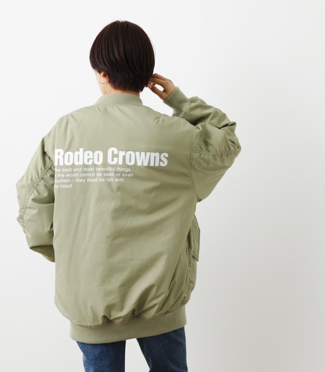 スプリングビッグブルゾン|RODEO CROWNS(ロデオクラウンズ)の通販