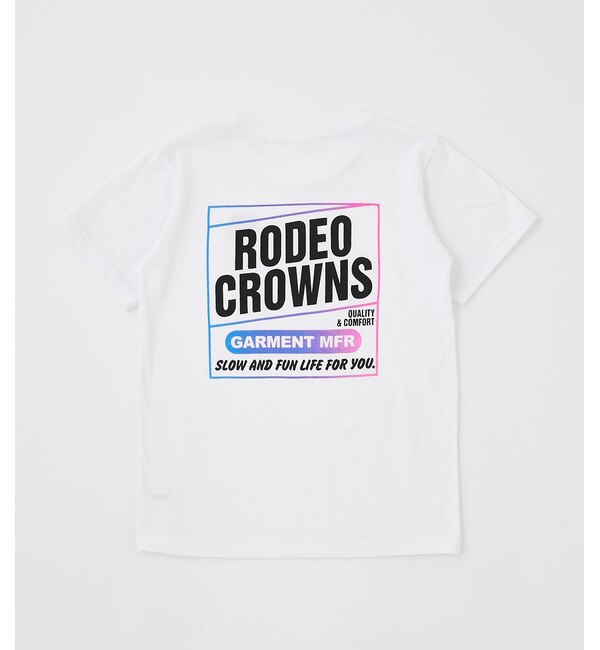 ＜アイルミネ＞【ロデオクラウンズ/RODEO CROWNS】 キッズグラデーションプリントTシャツ画像