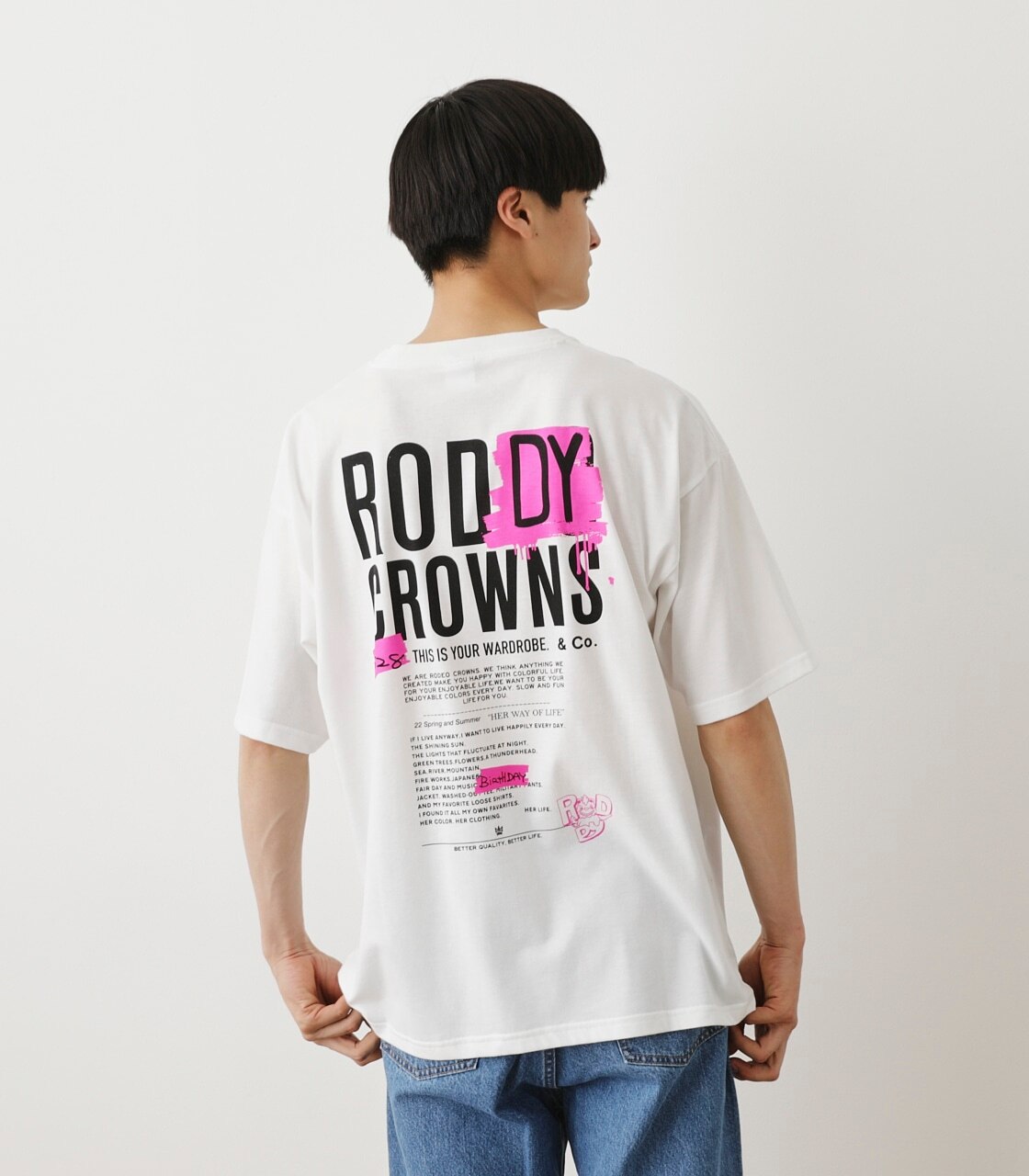 メンズ0528 R Logo Tシャツ Rodeo Crowns ロデオクラウンズ の通販 アイルミネ