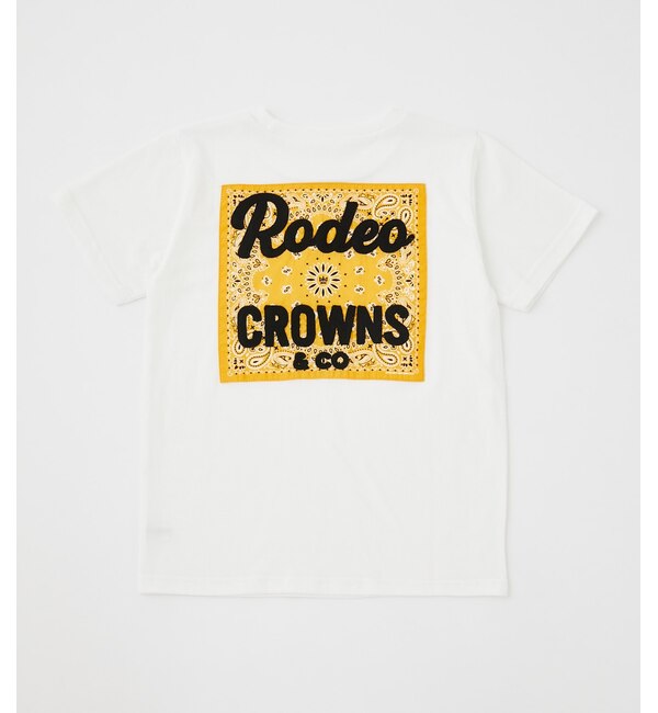 ＜アイルミネ＞【ロデオクラウンズ/RODEO CROWNS】 キッズCOLORS BANDANA Tシャツ画像