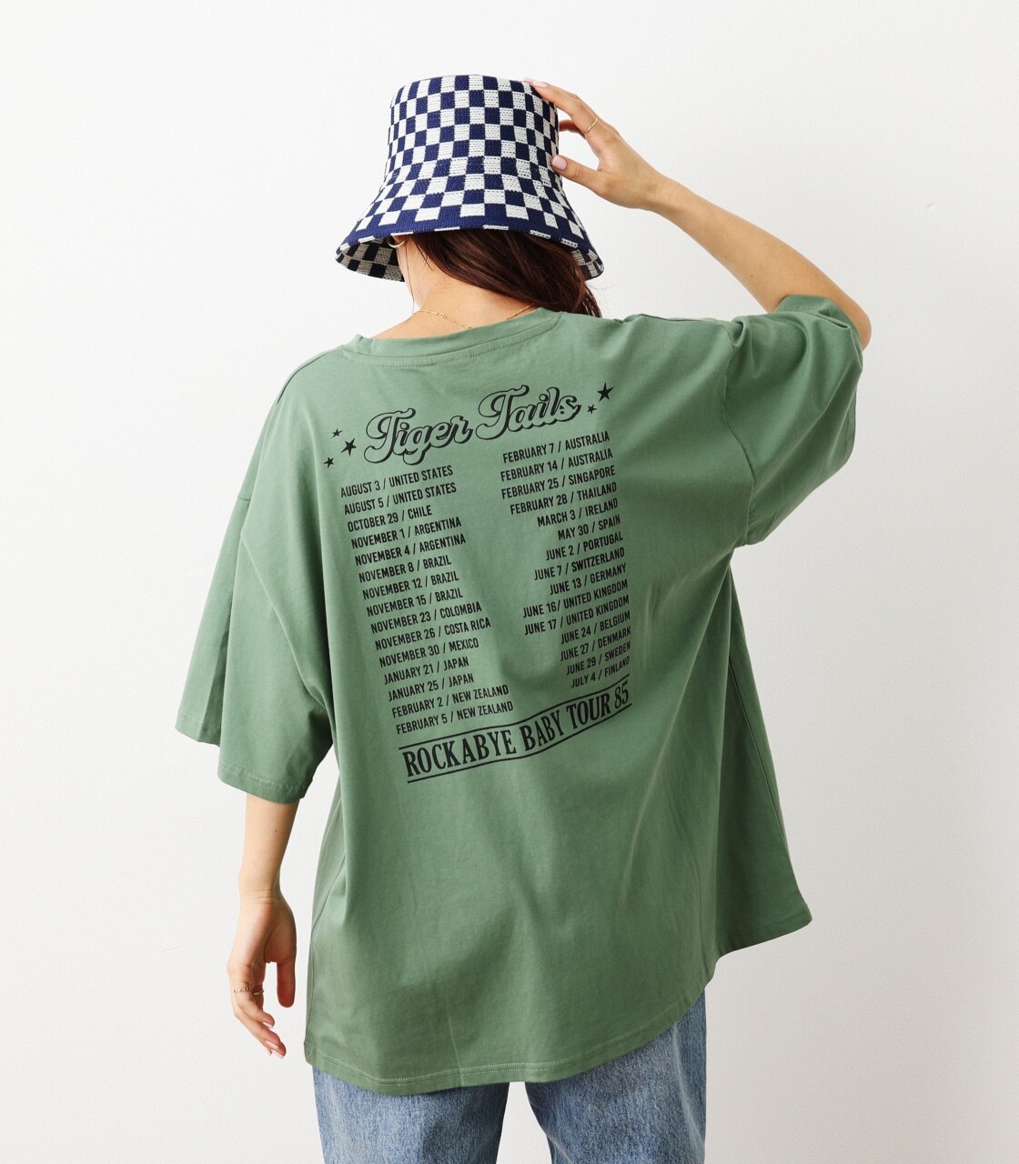 Tiger Tails ビックTシャツ|RODEO CROWNS(ロデオクラウンズ)の通販