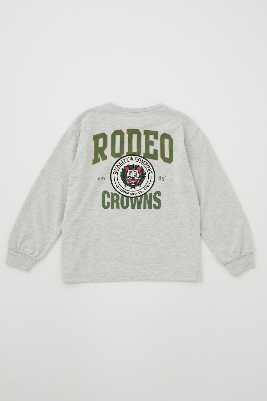 キッズRodeo College L/S Tシャツ|RODEO CROWNS(ロデオクラウンズ)の