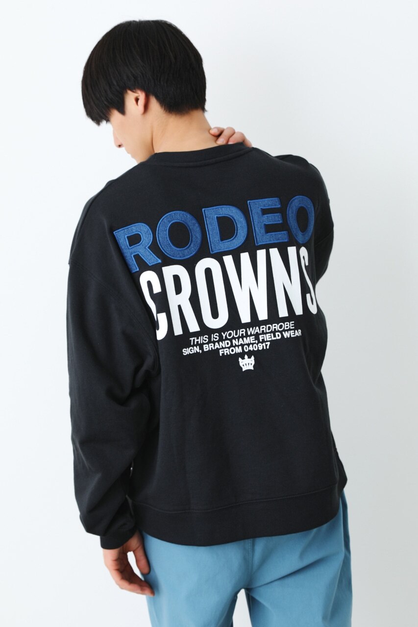 メンズデニムロゴスウェットトップス|RODEO CROWNS(ロデオクラウンズ