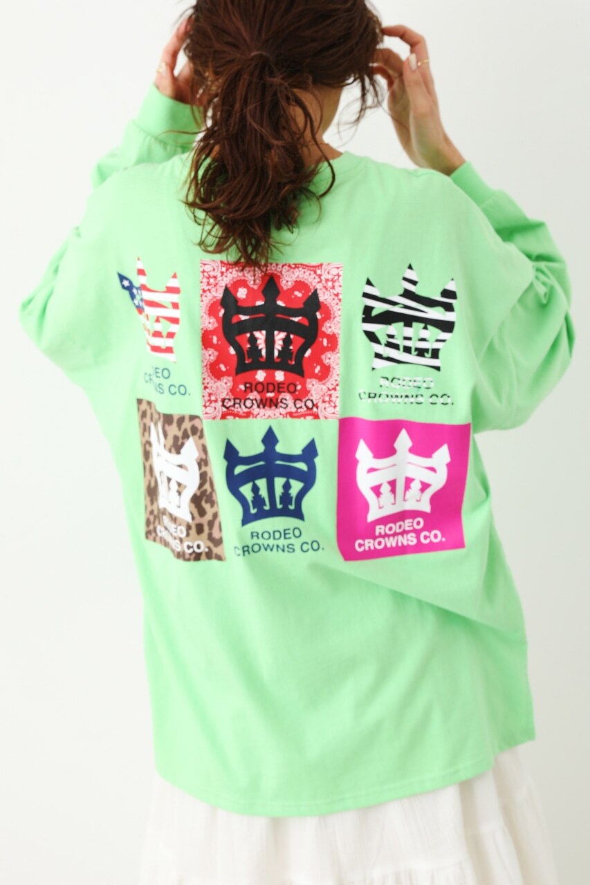 CROWN BOXロングTシャツ|RODEO CROWNS(ロデオクラウンズ)の通販