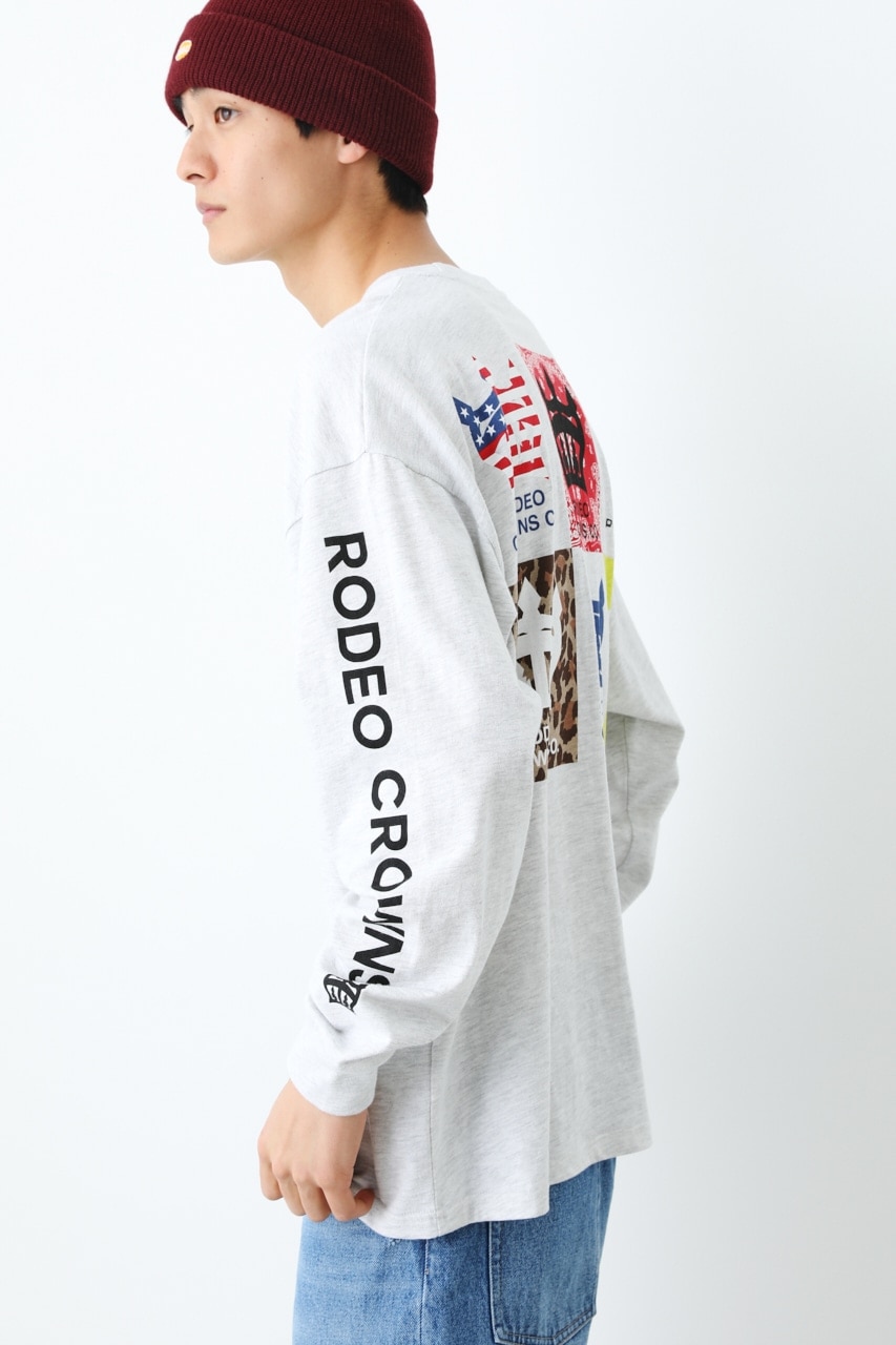 メンズCROWN BOXロングTシャツ|RODEO CROWNS(ロデオクラウンズ)の通販