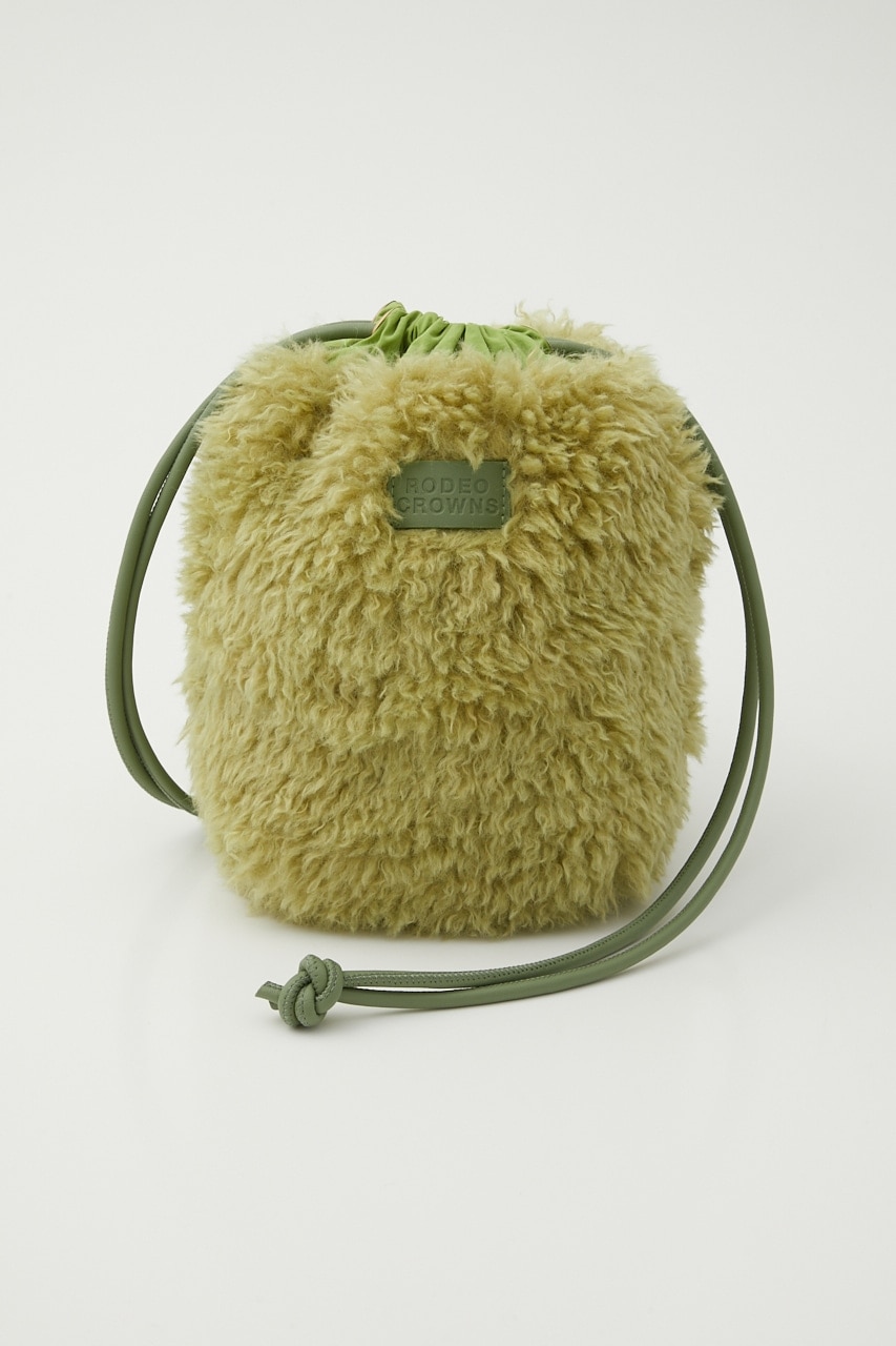 Faux fur sling bag new arrivals