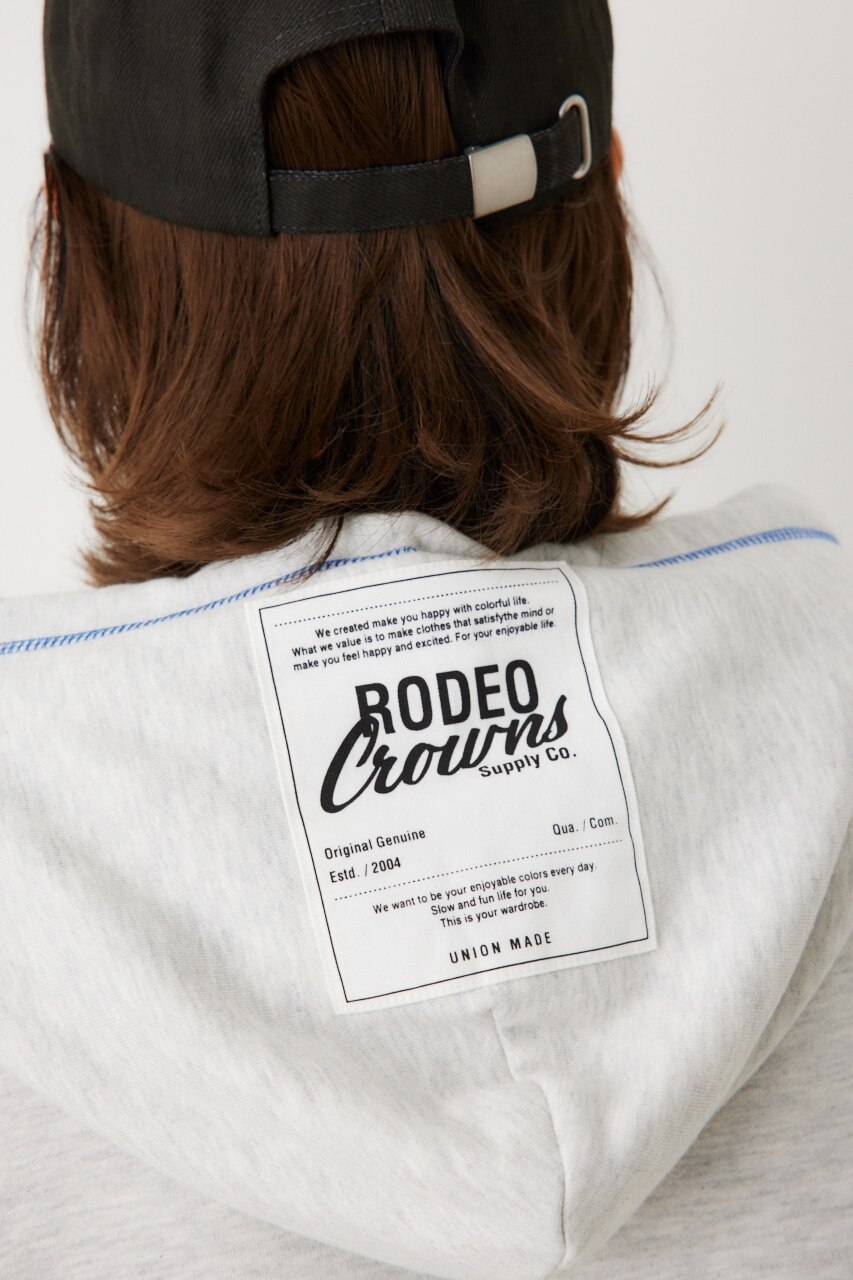 カラーステッチパーカーワンピース|RODEO CROWNS(ロデオクラウンズ)の