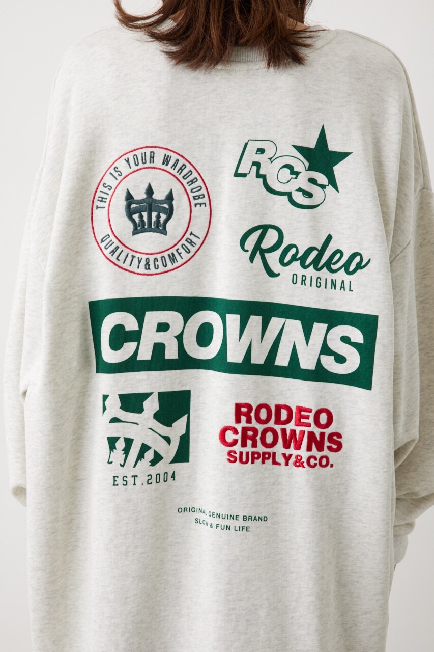 LINE UPロゴスウェットワンピース|RODEO CROWNS(ロデオクラウンズ)の