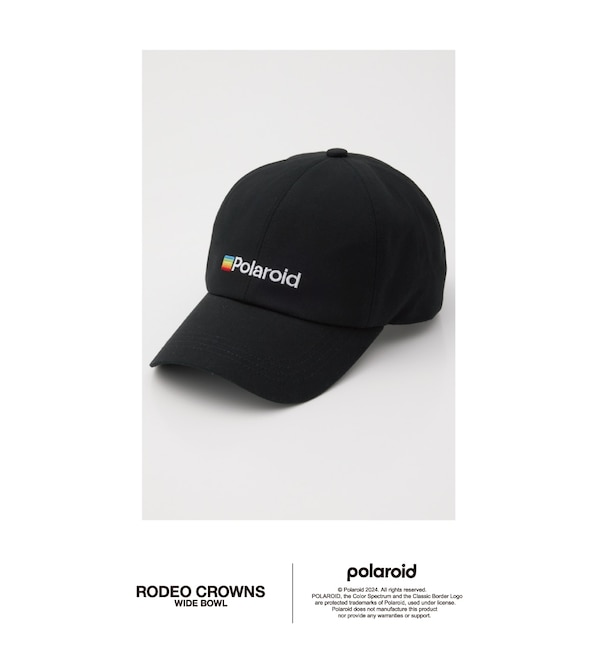 モテ系メンズファッション|【ロデオクラウンズ/RODEO CROWNS】 Polaroid ロゴキャップ