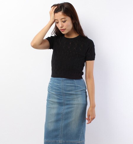 【スライ/SLY】 LITTLEジャガードHG KNIT TOPS [送料無料]