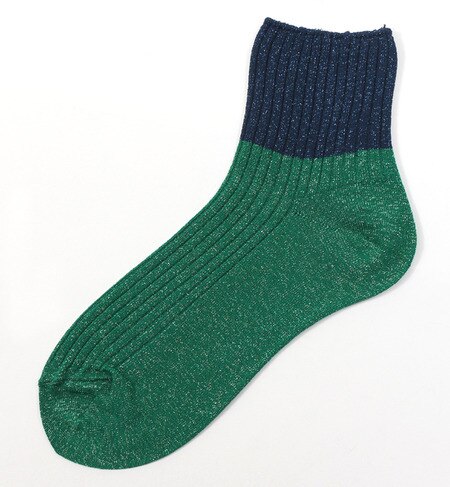 【スライ/SLY】 ANKLEラメRIB SOCKS [3000円(税込)以上で送料無料]