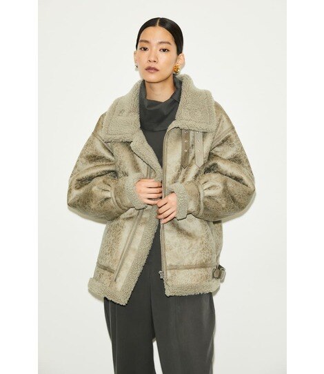 品質満点！ sly アウター b-3 ムートンジャケット ameri vintage 