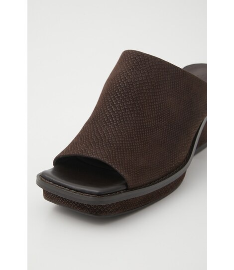 SLY COVERED BOOTIE SANDAL