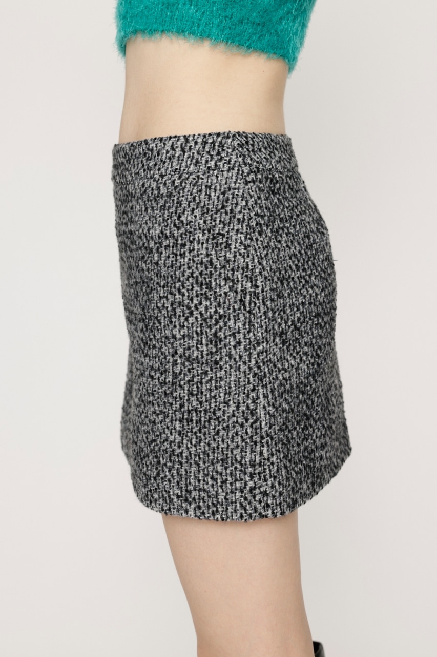 MULTI COLOR TWEED ショートスカート|SLY(スライ)の通販｜アイルミネ