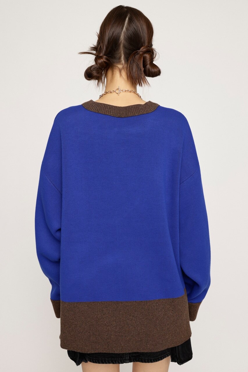 REVERSIBLE KNIT TOPS リバーシブル ニット トップス-