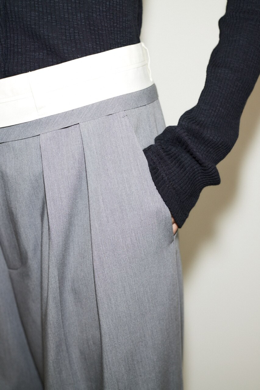 THROW by SLY | 【THROW】WAIST FOLD MANISH トラウザー (パンツ ) |SHEL'TTER WEBSTORE