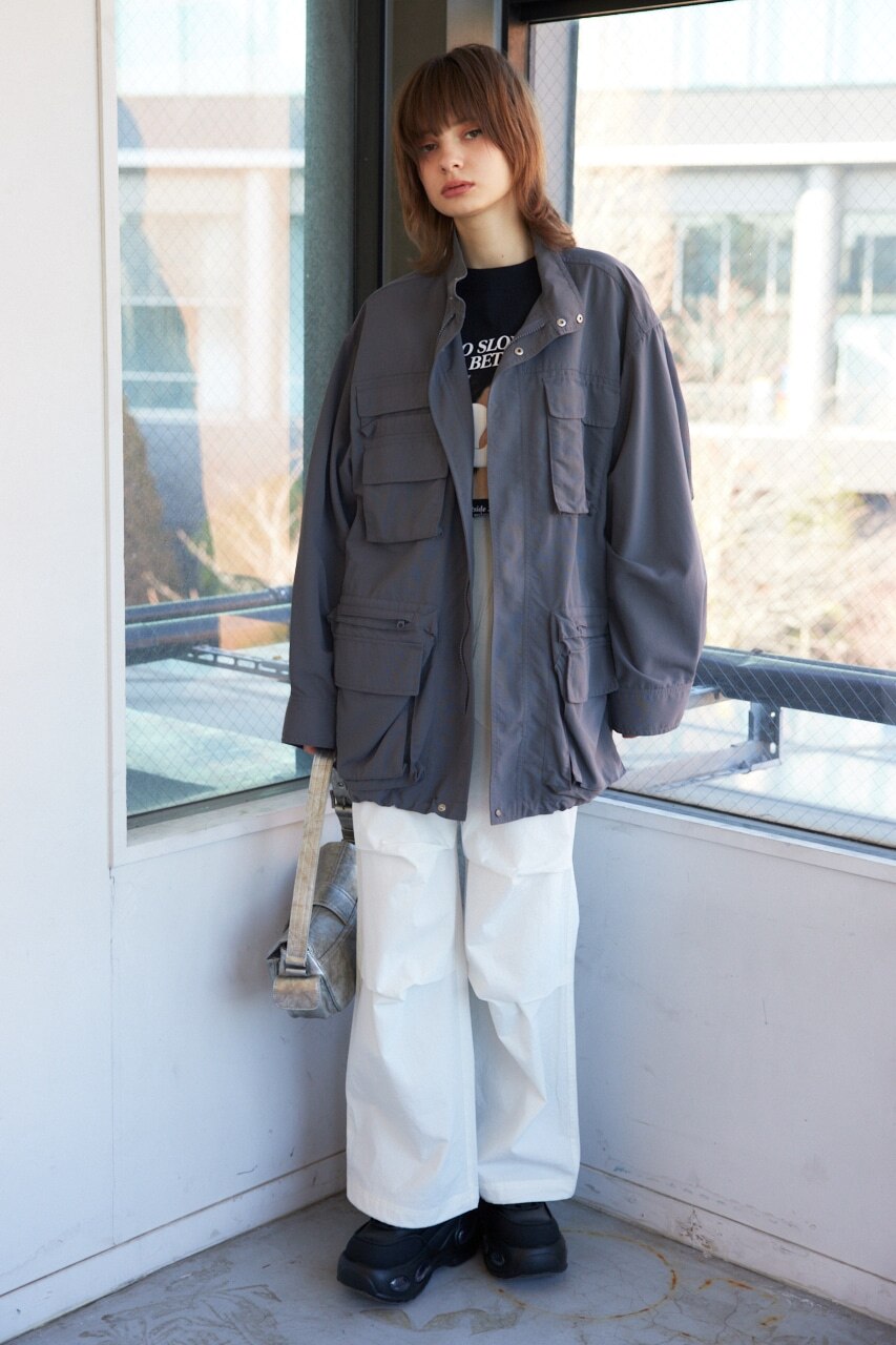 ASYMMETRY POCKET FIELD ジャケット