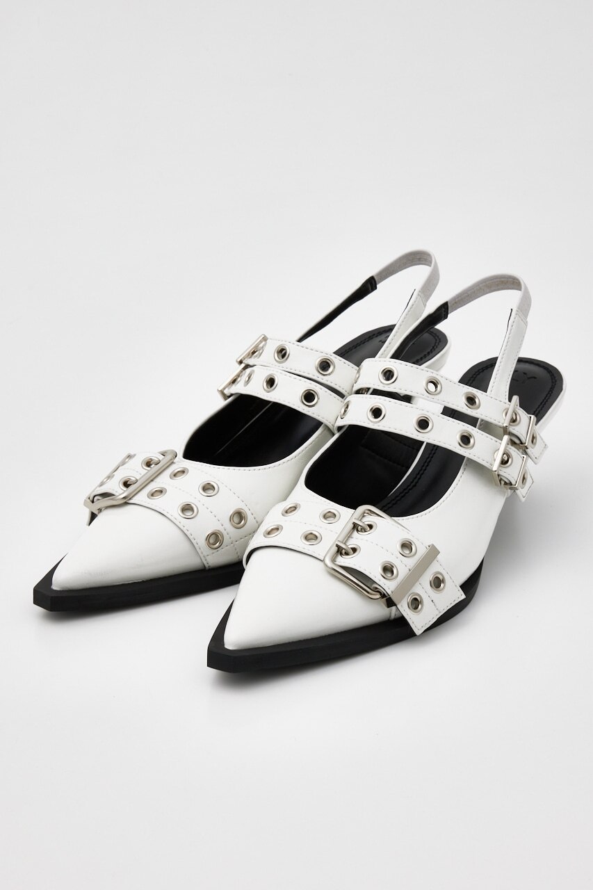 セール】【再入荷】POINTED TOE BELTED SANDAL ポインテッド