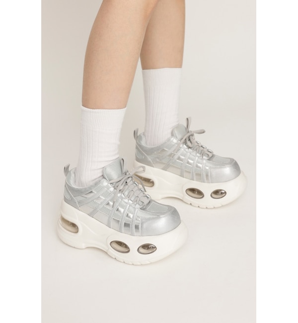 ファッションメンズお薦め|【スライ/SLY】 LINE MESH AIR SOLE SNEAKER