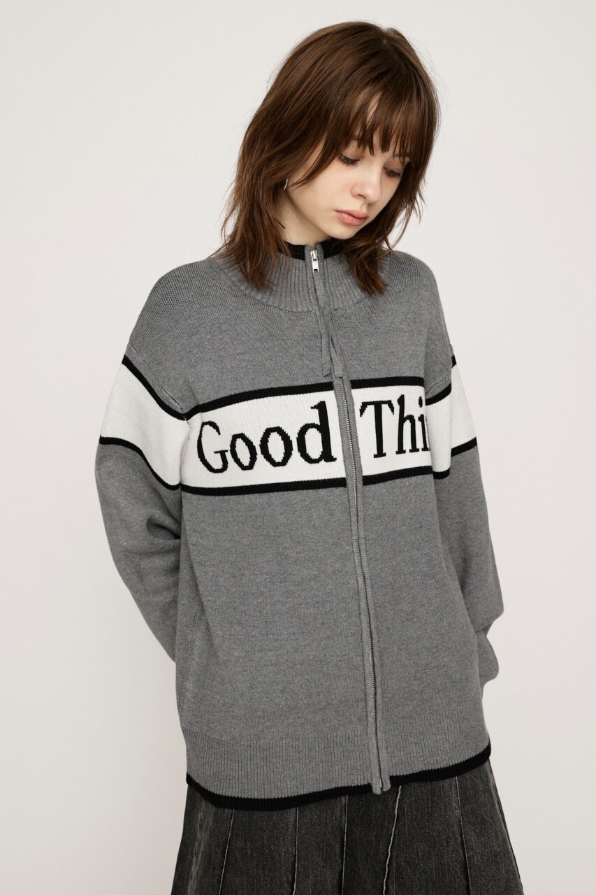 SLY | LINE LOGO ZIP カーディガン (カーディガン ) |SHEL'TTER