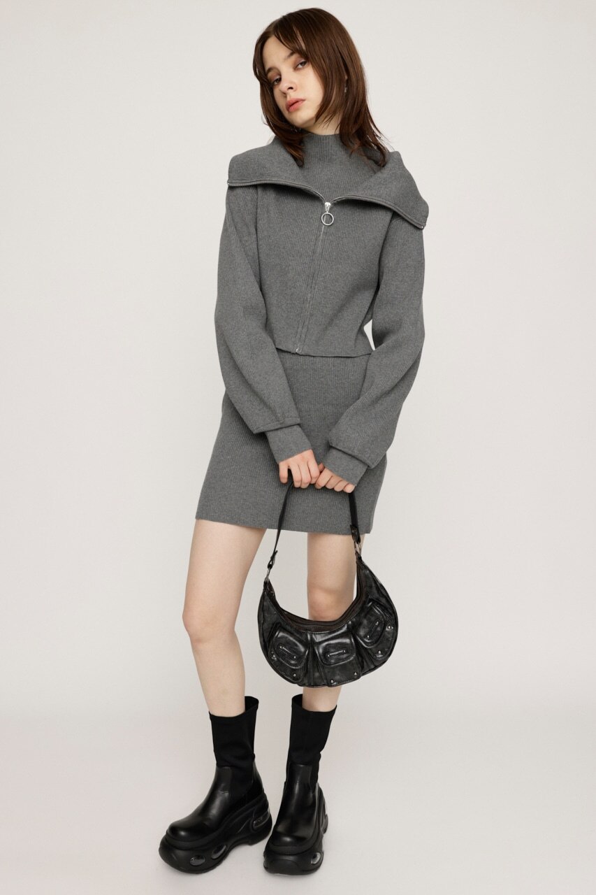 SLY（スライ）の「FLAP PK MOON BAG フラップ ポケット ムーン バッグ（ショルダーバッグ）」 - WEAR