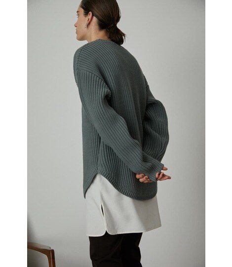 免税品購入 RIM.ARK リムアーク Docking knit tops ニットのみ