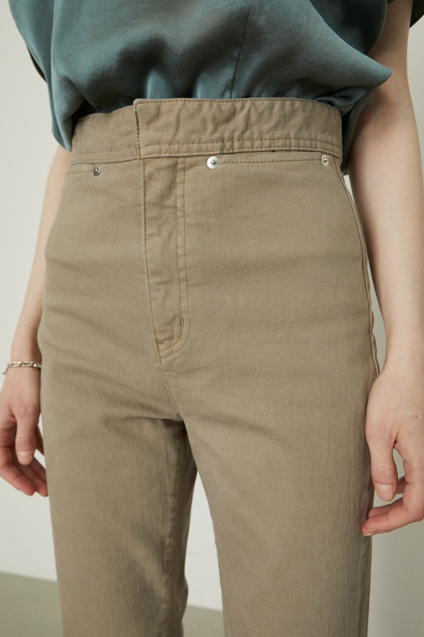 マルチボーダーシリーズ RIM.ARK Folded waist slacks