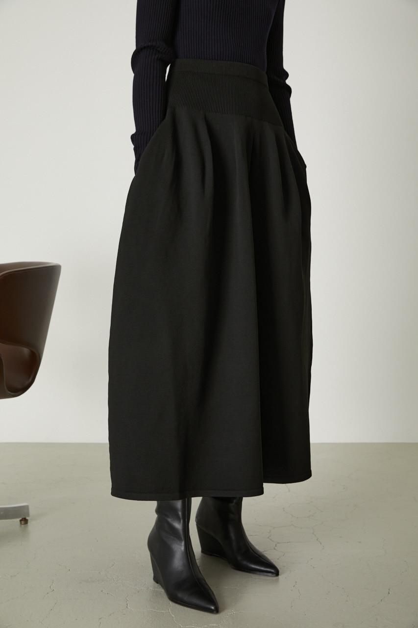 新品RIM.ARK Dome silhouette knit skirt
