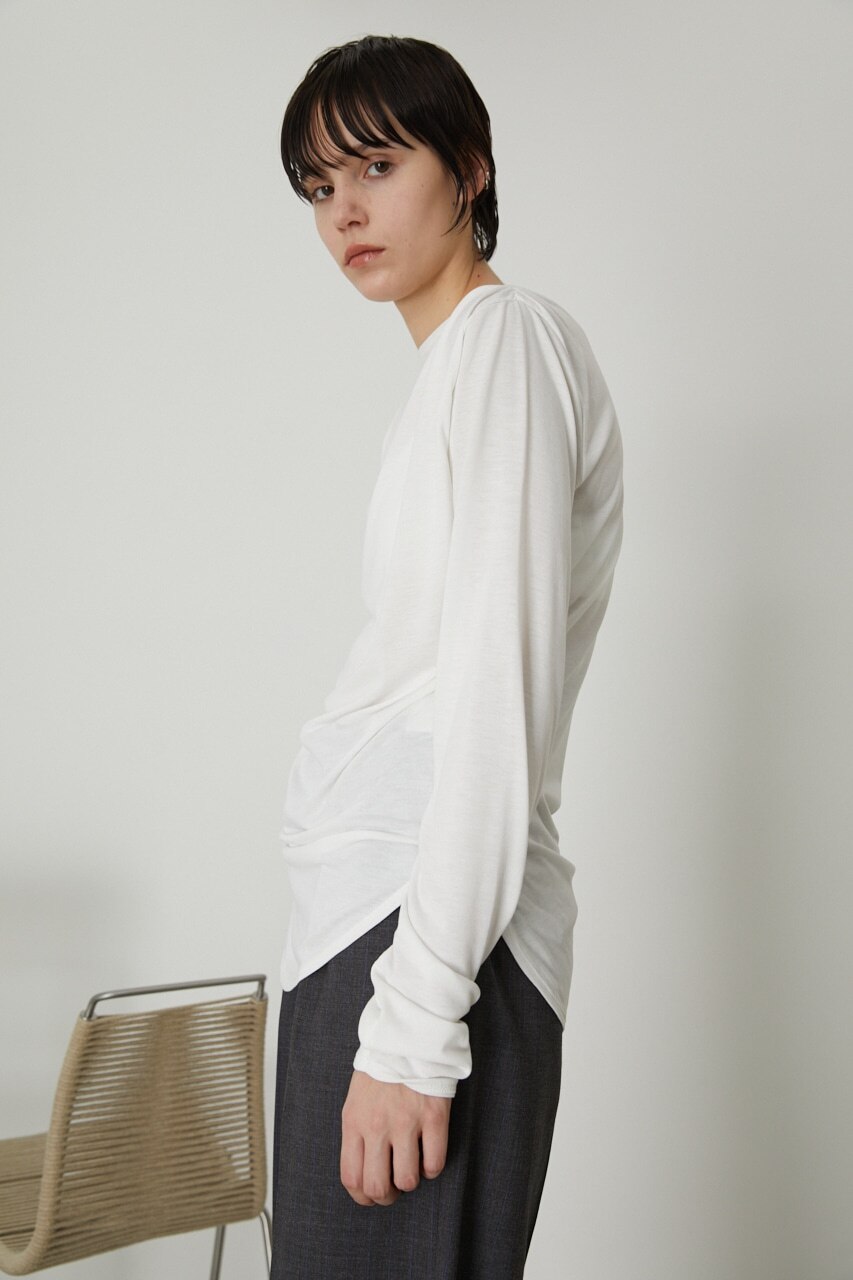 正規販売代理店 RIM.ARK Tops / Asymmetry SAPPORO hem / – MaW line