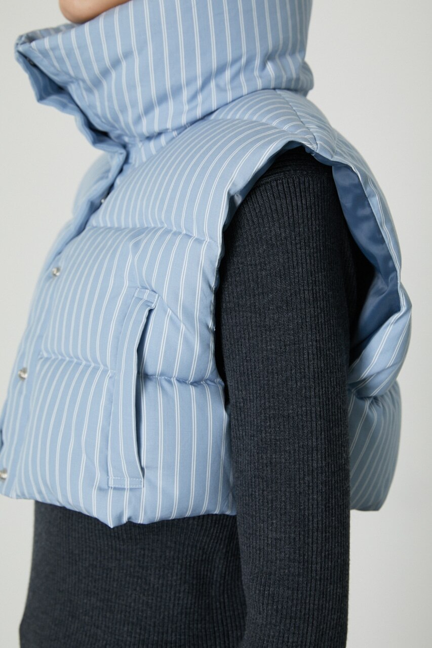High neck mini down vest|RIM.ARK(リムアーク)の通販｜アイルミネ