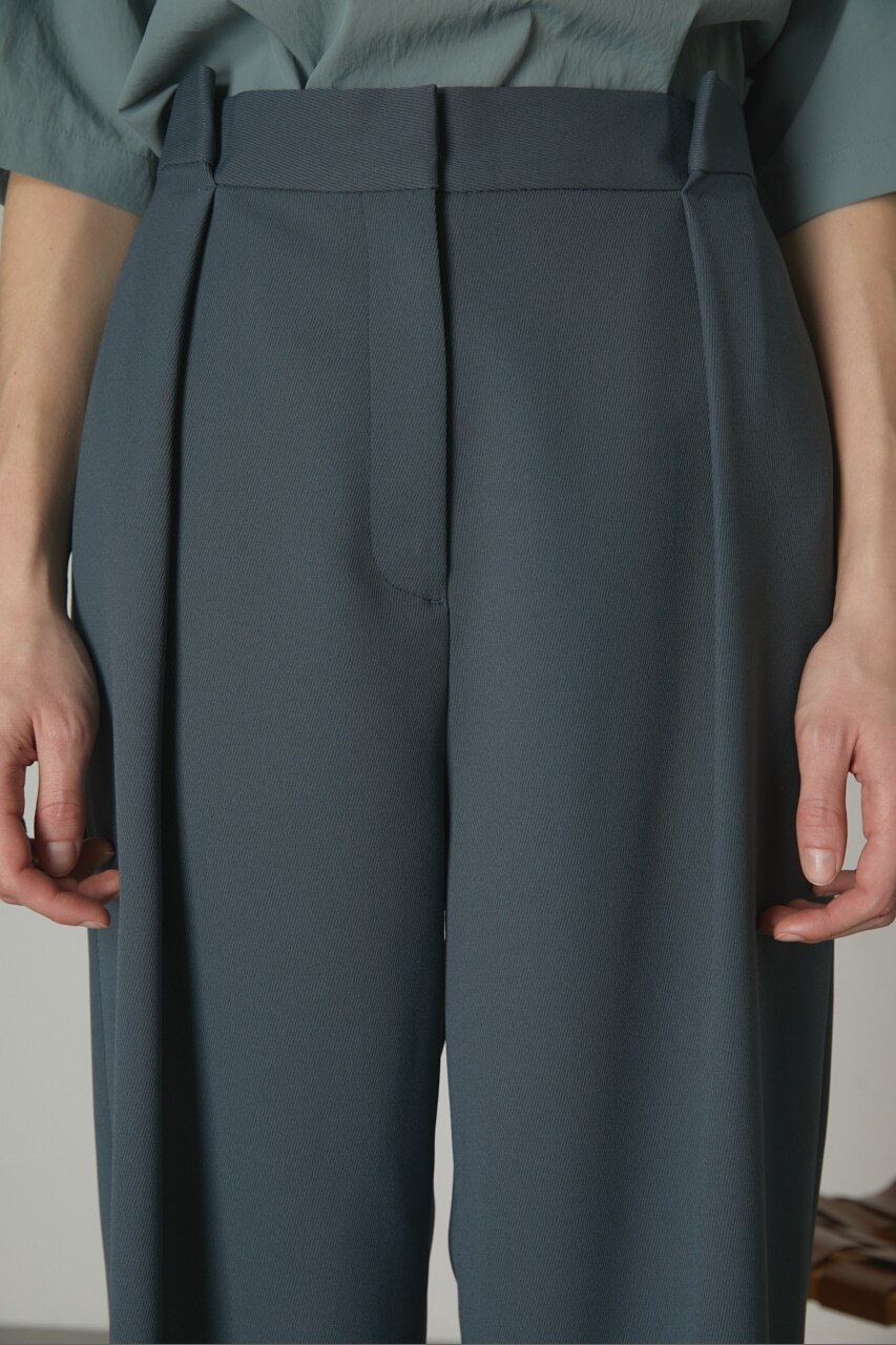 Folded waist slacks