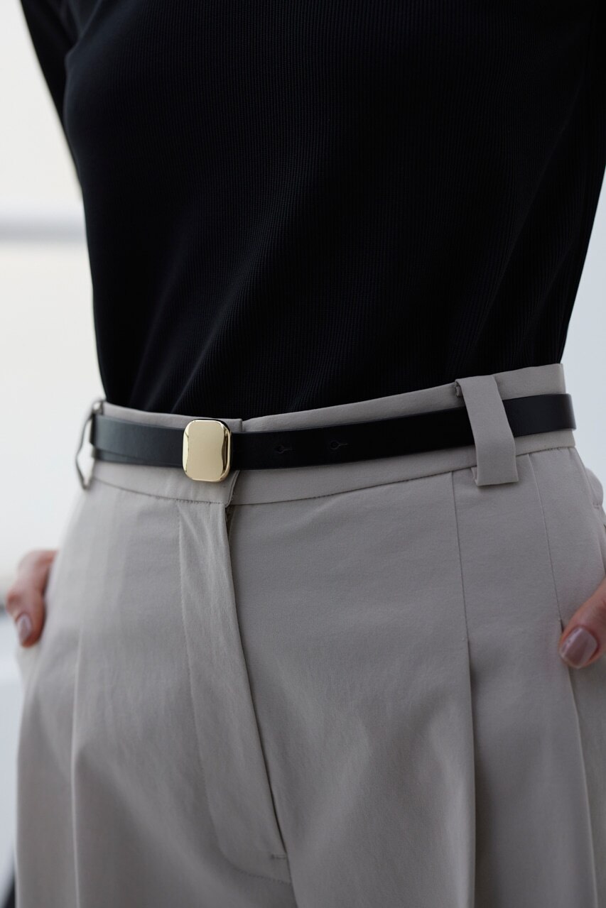 Simply leather belt
