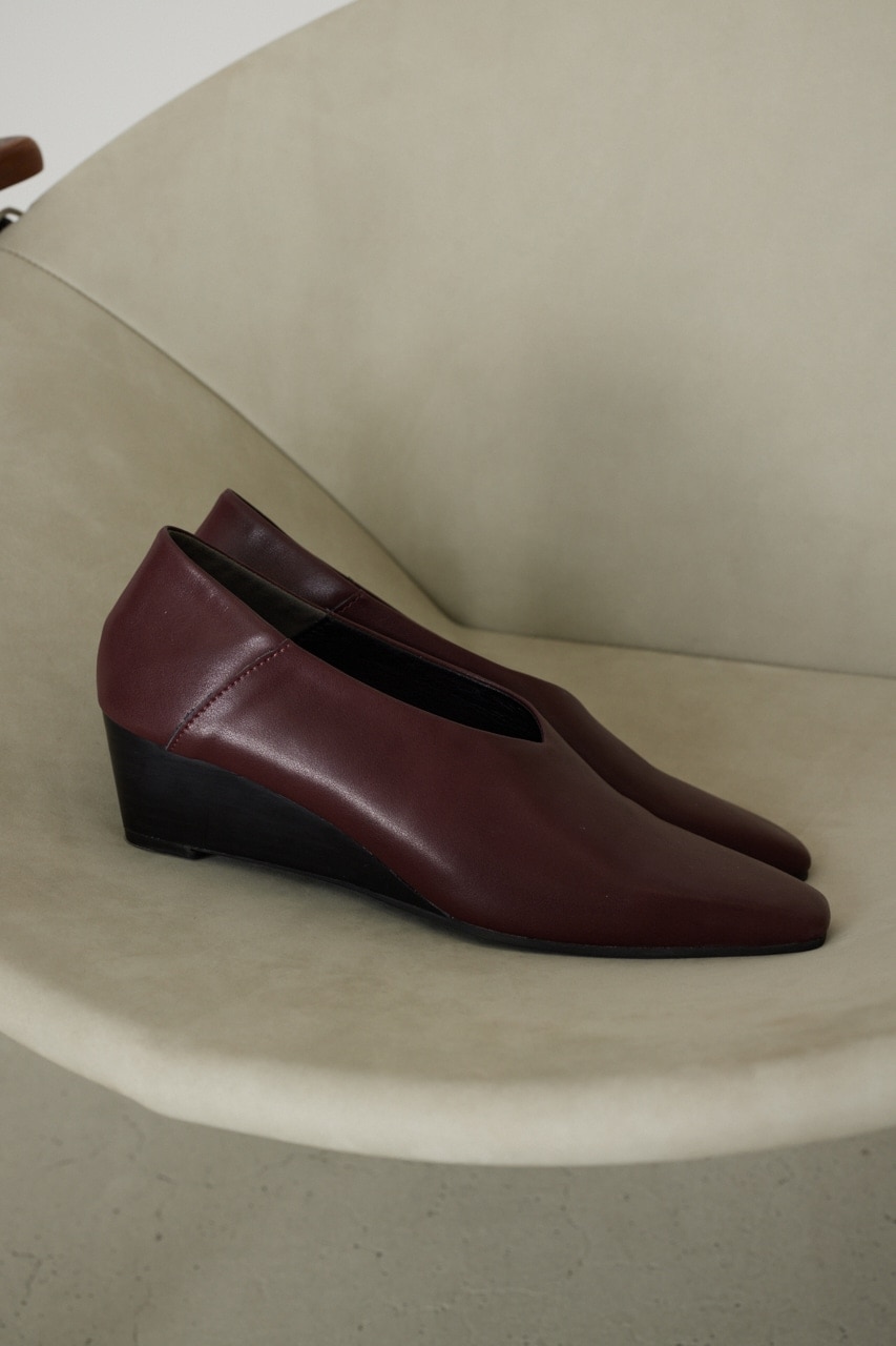 Angled heel square shoesサイズ36